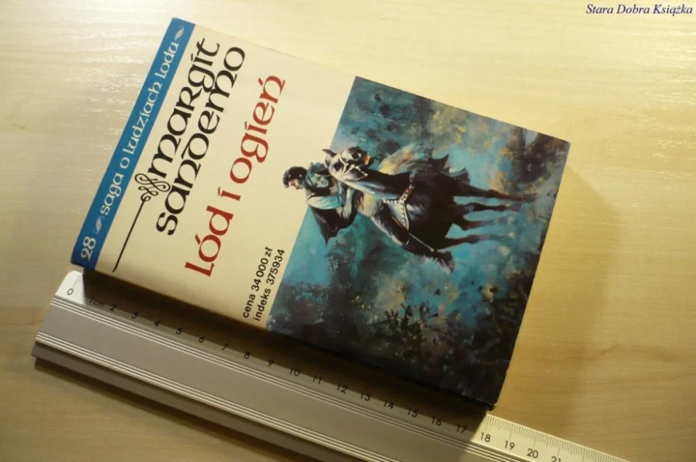 SAGA O LUDZIACH LODU 28 LÓD I OGIEŃ - Sandemo 1994 Tani
