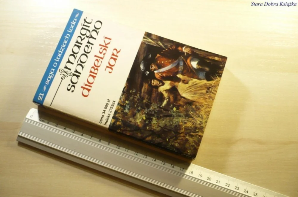 Obniżka ceny SAGA O LUDZIACH LODU 21 DIABELSKI JAR Sandemo 1994
