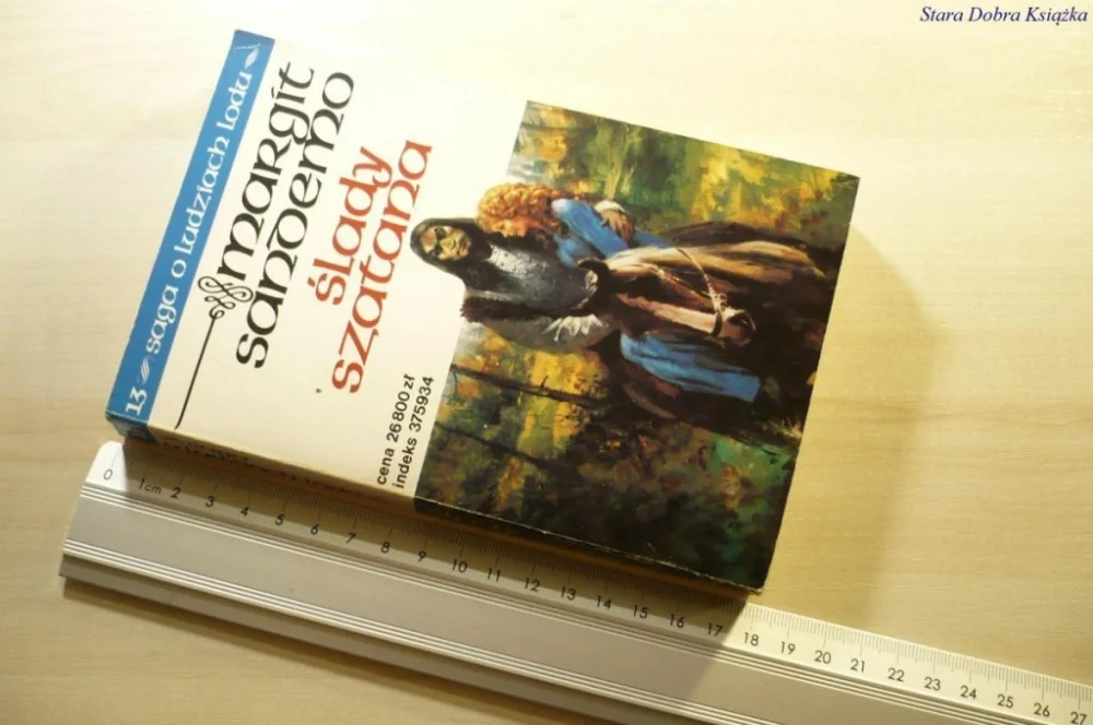 Oferta limitowana SAGA O LUDZIACH LODU 13 ŚLADY SZATANA Sandemo 1993