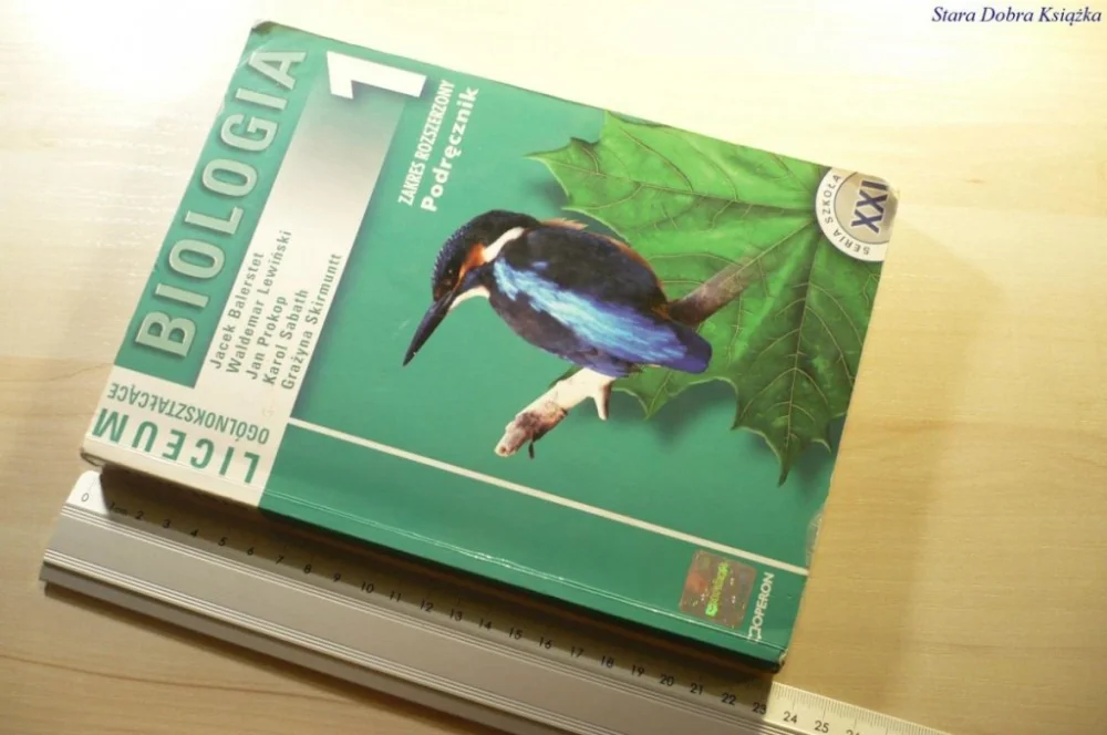 BIOLOGIA 1 PODRĘCZNIK Z. ROZSZERZONY - Balerstet Wyprzedaż