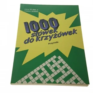 1000 SŁÓWEK DO KRZYŻÓWEK. PRZYRODA Wronkowski 1994 Zamów dziś