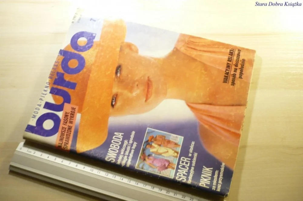 BURDA 7 LIPIEC 1991 Niska cena