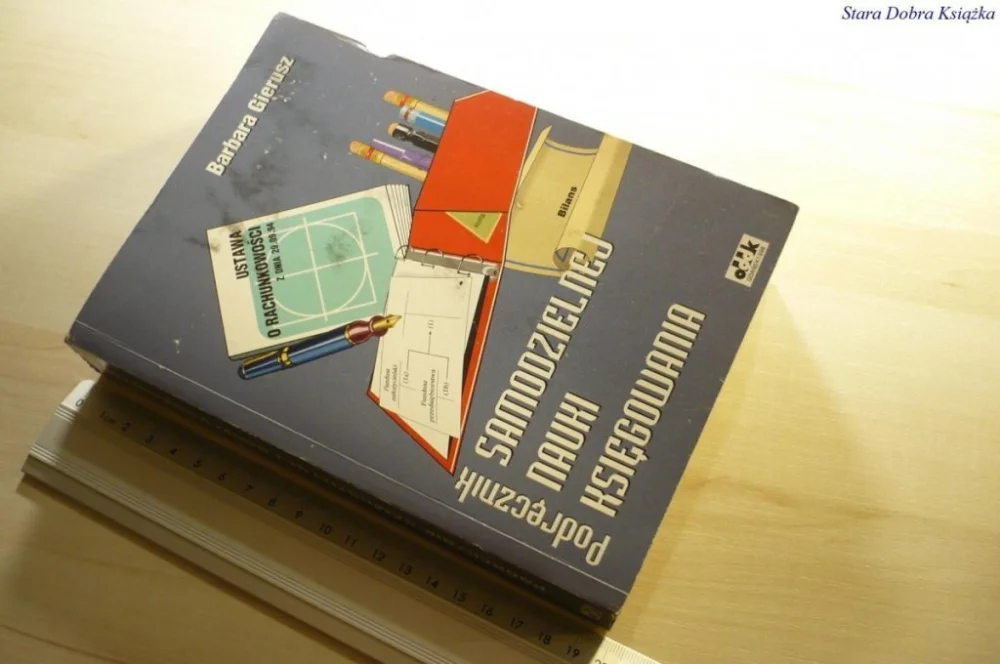 Super okazja PODRĘCZNIK SAMODZIELNEJ NAUKI KSIĘGOWANIA 1996