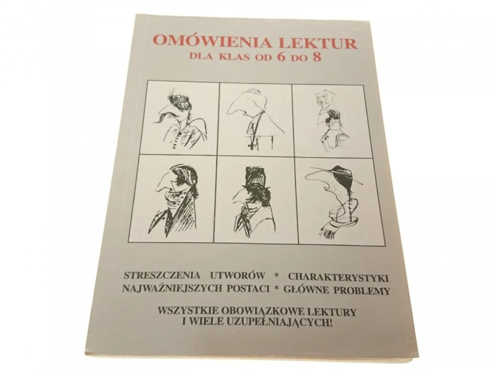 OMÓWIENIA LEKTUR DLA KLAS OD 6 DO 8 Poznański 1994 Ostatnia szansa