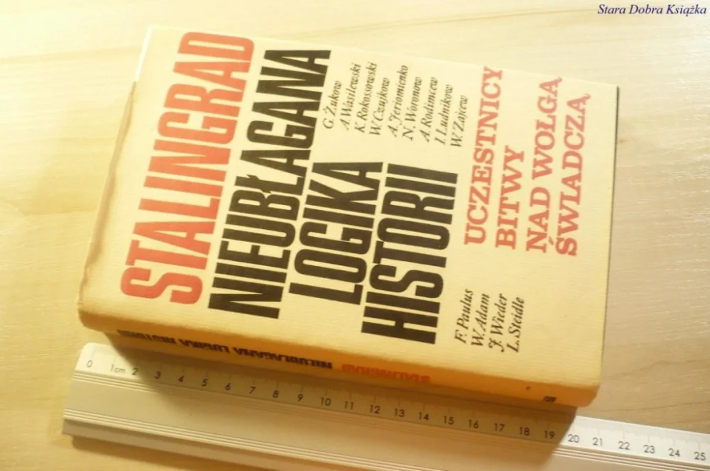Zniżka STALINGRAD NIEUBŁAGANA LOGIKA HISTORII Żukow 1980