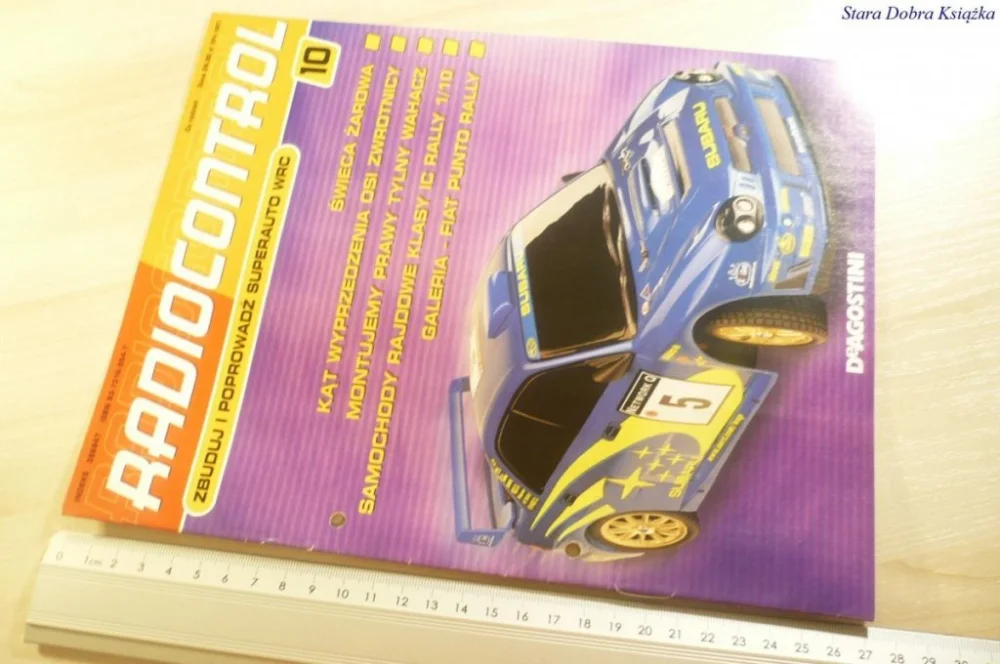Ekspresowa dostawa RADIOCONTROL. ZBUDUJ I POPROWADŹ SUPERAUTO WRC 10