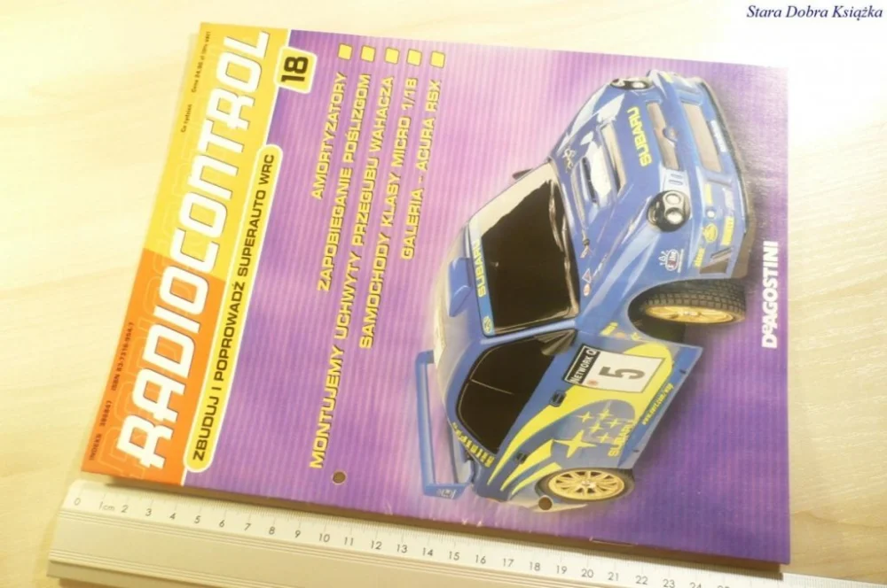 Ostatnie sztuki RADIOCONTROL. ZBUDUJ I POPROWADŹ SUPERAUTO WRC 18