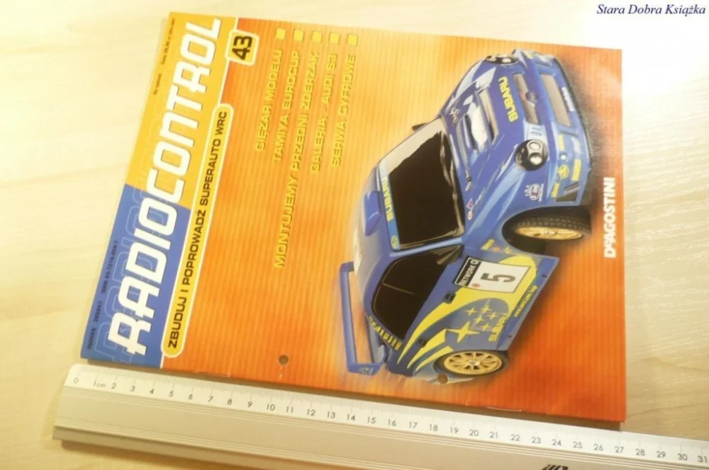 Darmowy zwrot RADIOCONTROL. ZBUDUJ I POPROWADŹ SUPERAUTO WRC 43