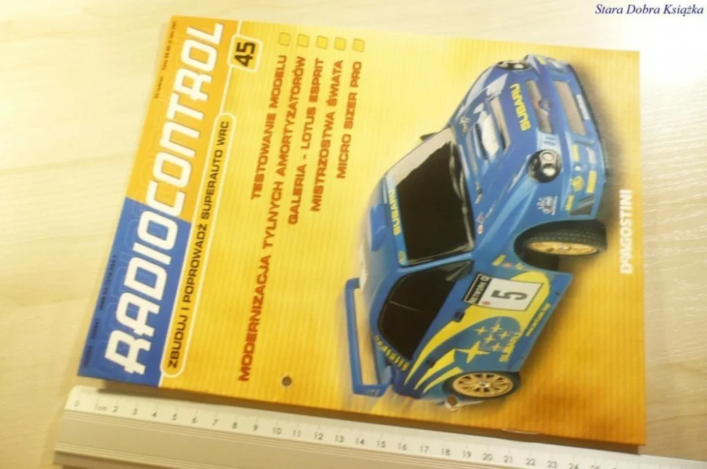 Tylko dziś RADIOCONTROL. ZBUDUJ I POPROWADŹ SUPERAUTO WRC 45