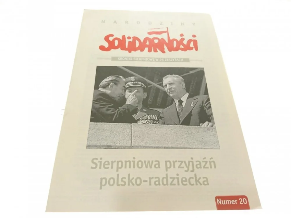 Okazja NARODZINY SOLIDARNOŚCI NUMER 20 SIERPNIOWA