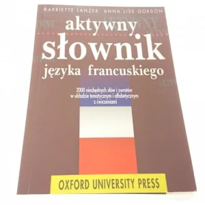 AKTYWNY SŁOWNIK JĘZYKA FRANCUSKIEGO 1995 Promocja