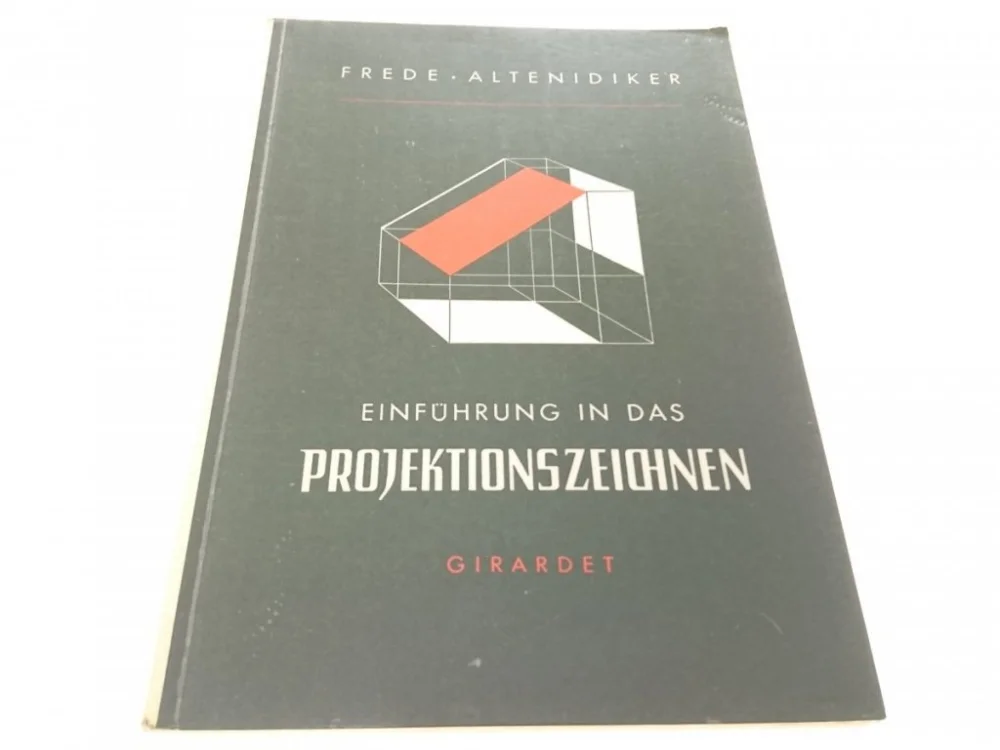 EINFUHRUNG IN DAS PROJEKTIONSZEICHNEN - Frede 1973 Oferta czasowa