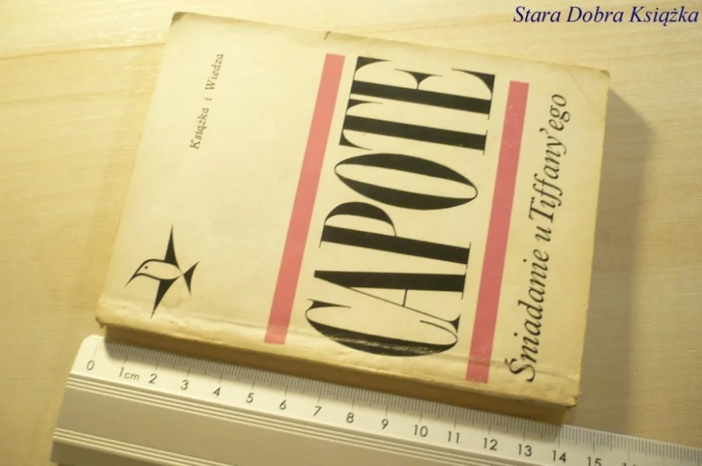 ŚNIADANIE U TIFFANY'EGO - Truman Capote 1967 Bestseller