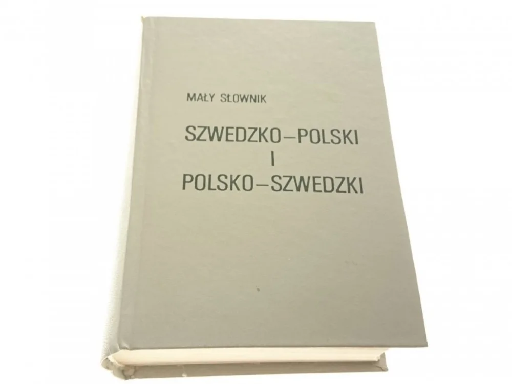 MAŁY SŁOWNIK SZWEDZKO-POLSKI POLSKO-SZWEDZKI 1988 Niska cena
