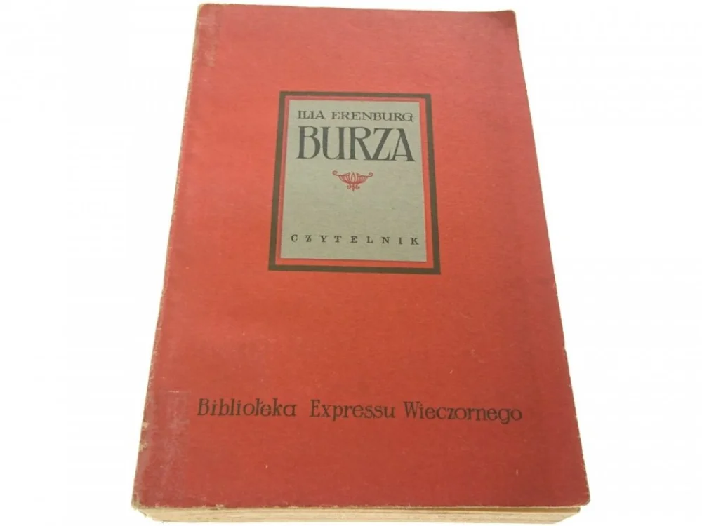 BURZA TOM II - Ilia Erenburg 1954 Dodaj do koszyka