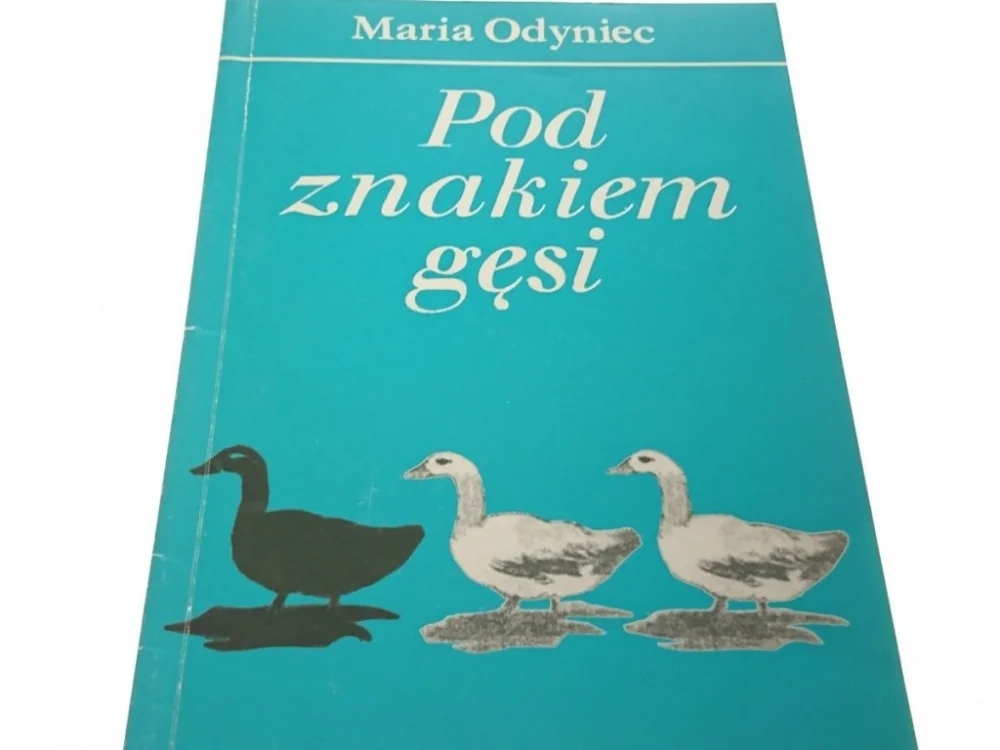 POD ZNAKIEM GĘSI - Maria Odyniec 1998 Cena promocyjna