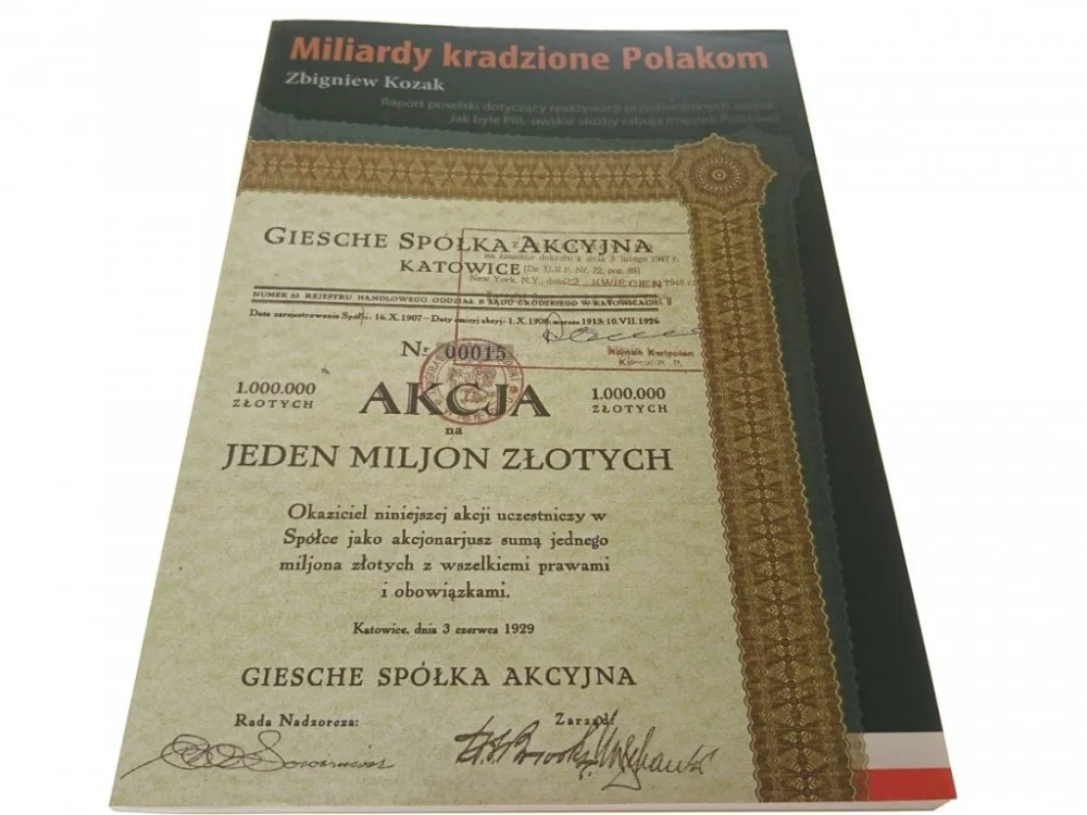 Oferta czasowa MILIARDY KRADZIONE POLAKOM - Zbigniew Kozak 2011