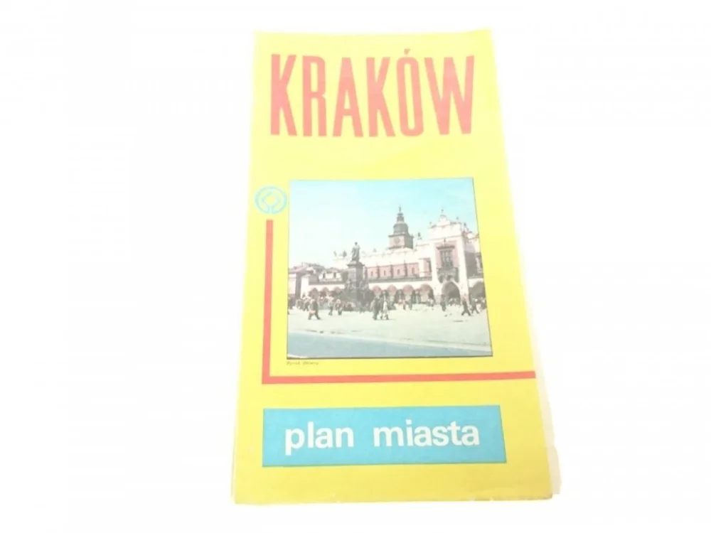 Super okazja KRAKÓW. PLAN MIASTA 1982