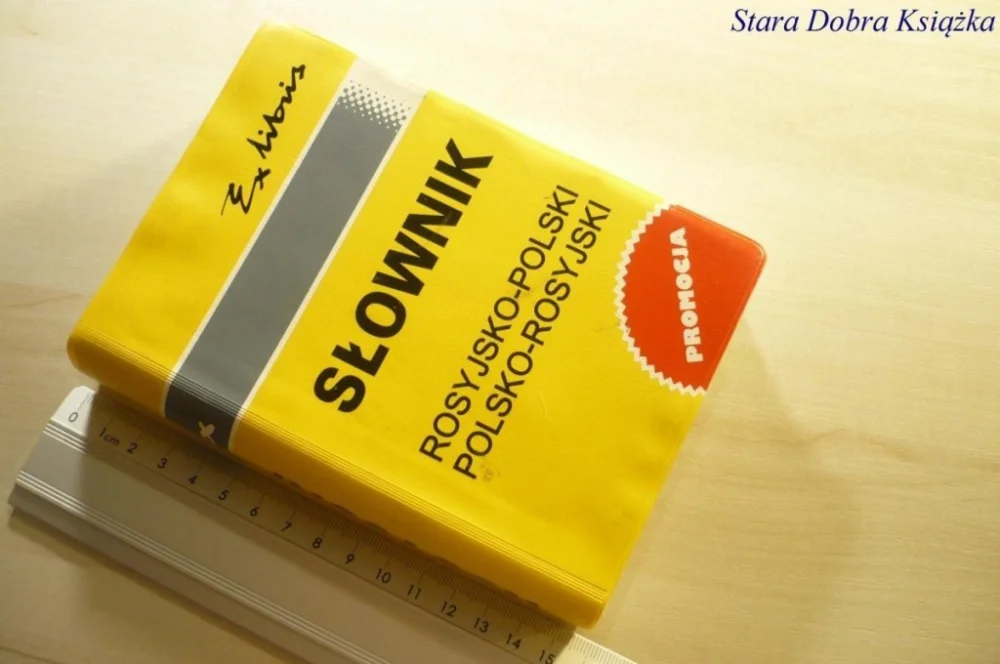 SŁOWNIK ROSYJSKO-POLSKI POLSKO-ROSYJSKI 1998 Promocja