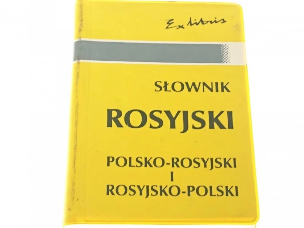Bezpieczna płatność SŁOWNIK ROSYJSKI POLSKO-ROSYJSKI I ROSYJSKO-POLSKI
