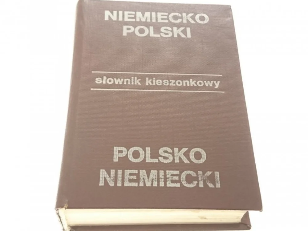 SŁOWNIK KIESZONKOWY. NIEMIECKO-POLSKI POL-NIE 1990 Nowość