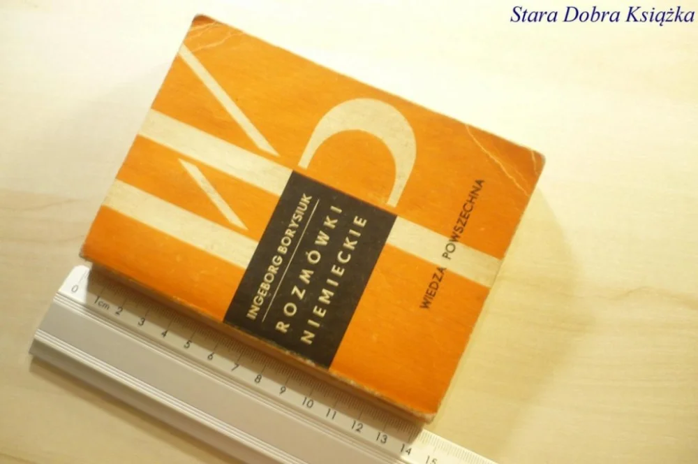 Dostępne od ręki ROZMÓWKI NIEMIECKIE - Ingeborg Borysiuk 1974