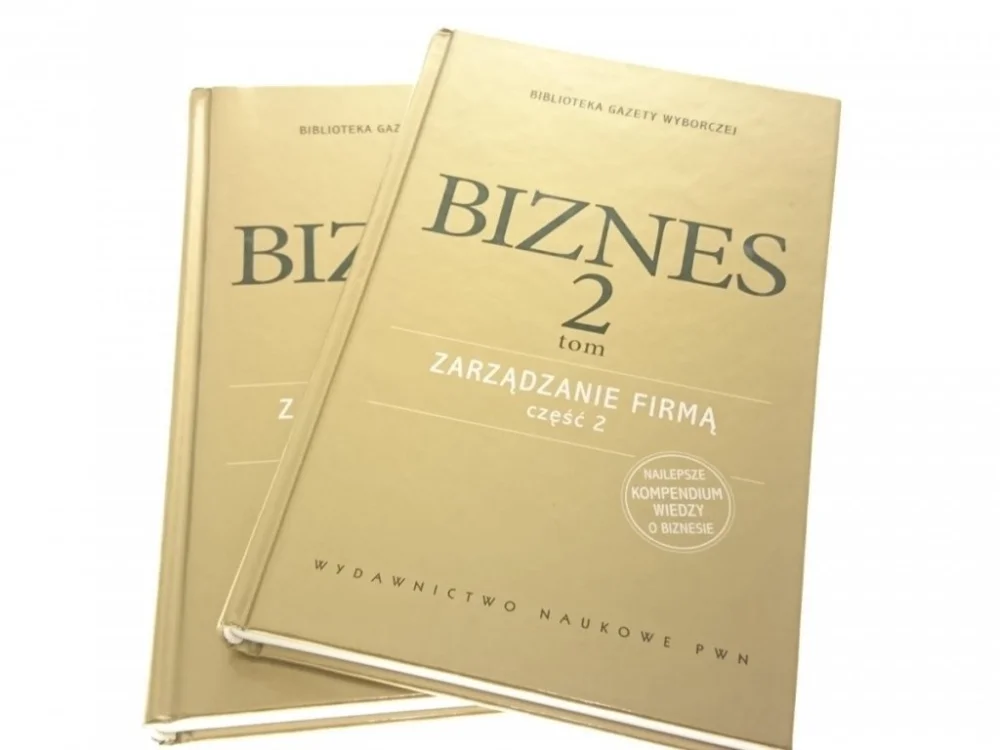 Ostatnie sztuki BIZNES TOM 1 i 2 ZARZĄDZANIE FIRMĄ CZĘŚĆ 1 i 2