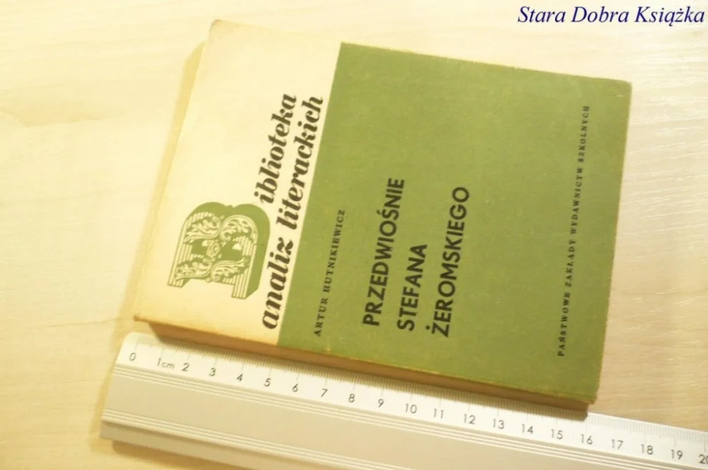 Popularny PRZEDWIOŚNIE STEFANA ŻEROMSKIEGO Hutnikiewicz 1968