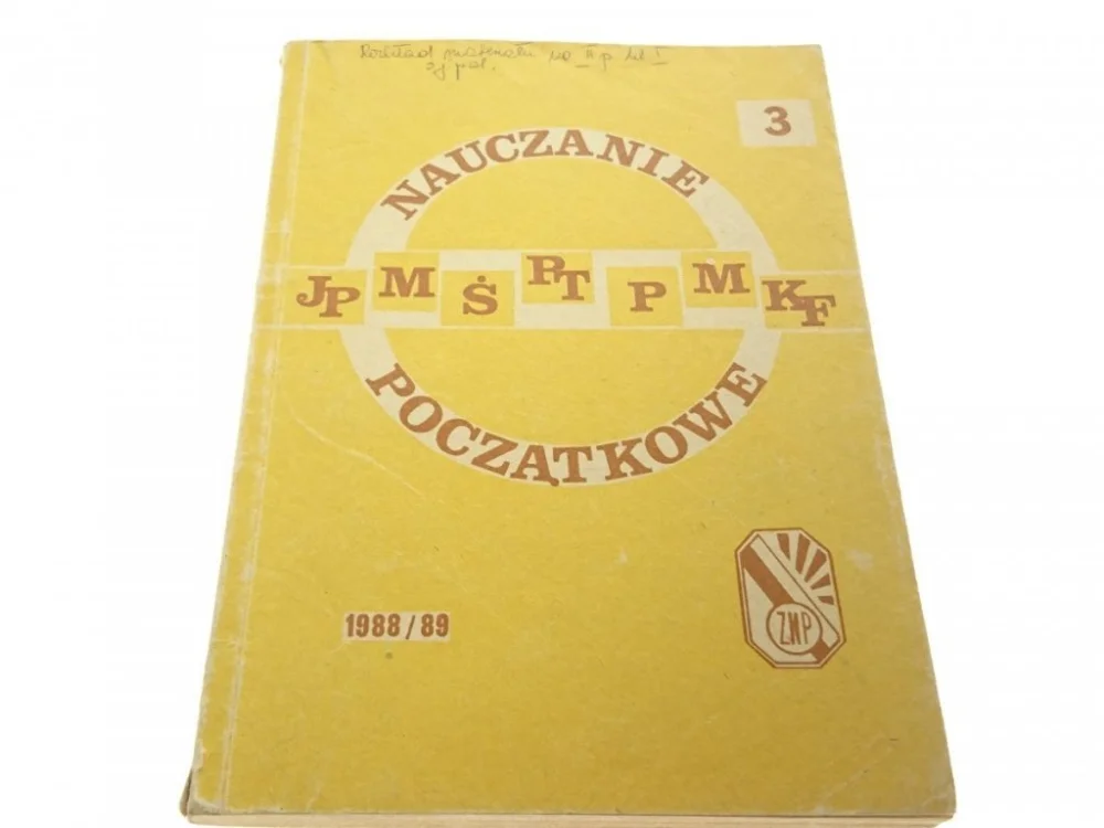 Okazja NAUCZANIE POCZĄTKOWE 1988/89 NUMER 3 ROCZNIK XII