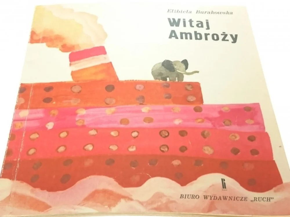 WITAJ AMBROŻY - Elżbieta Burakowska 1972 Wysoka jakość