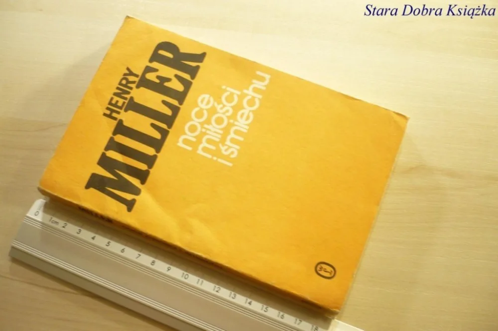 Premium NOCE MIŁOŚCI I ŚMIECHU - Henry Miller 1988