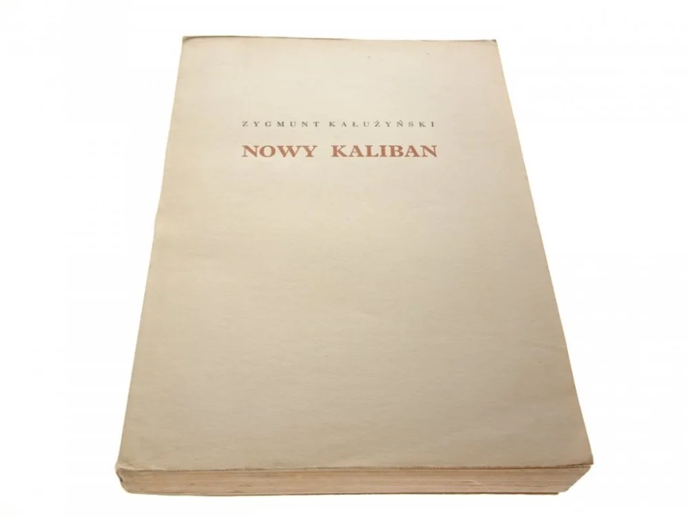 Obniżka ceny NOWY KALIBAN - Zygmunt Kałużyński 1961