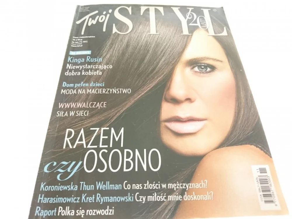 Zamów dziś TWÓJ STYL NUMER 11 244 LISTOPAD 2010 KINGA RUSIN