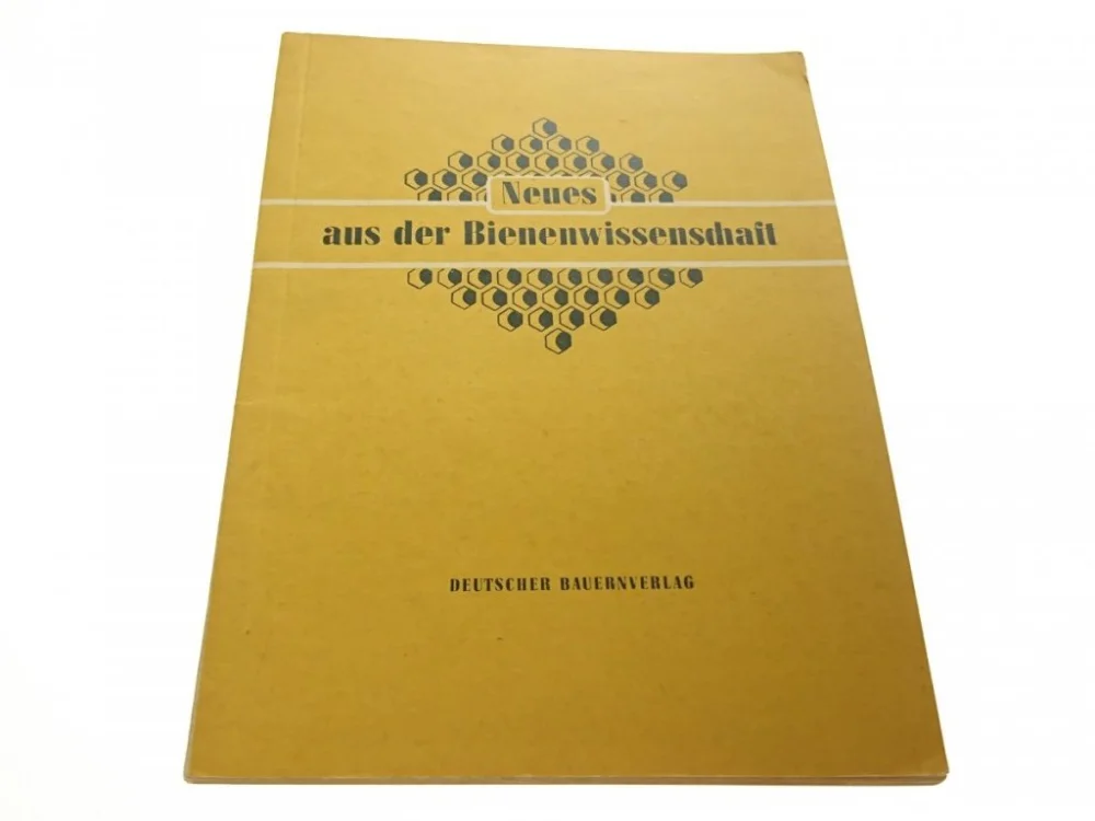 NEUES AUS DER BIENENWISSENSCHAFT - Meyerhoff 1956 Zamów teraz