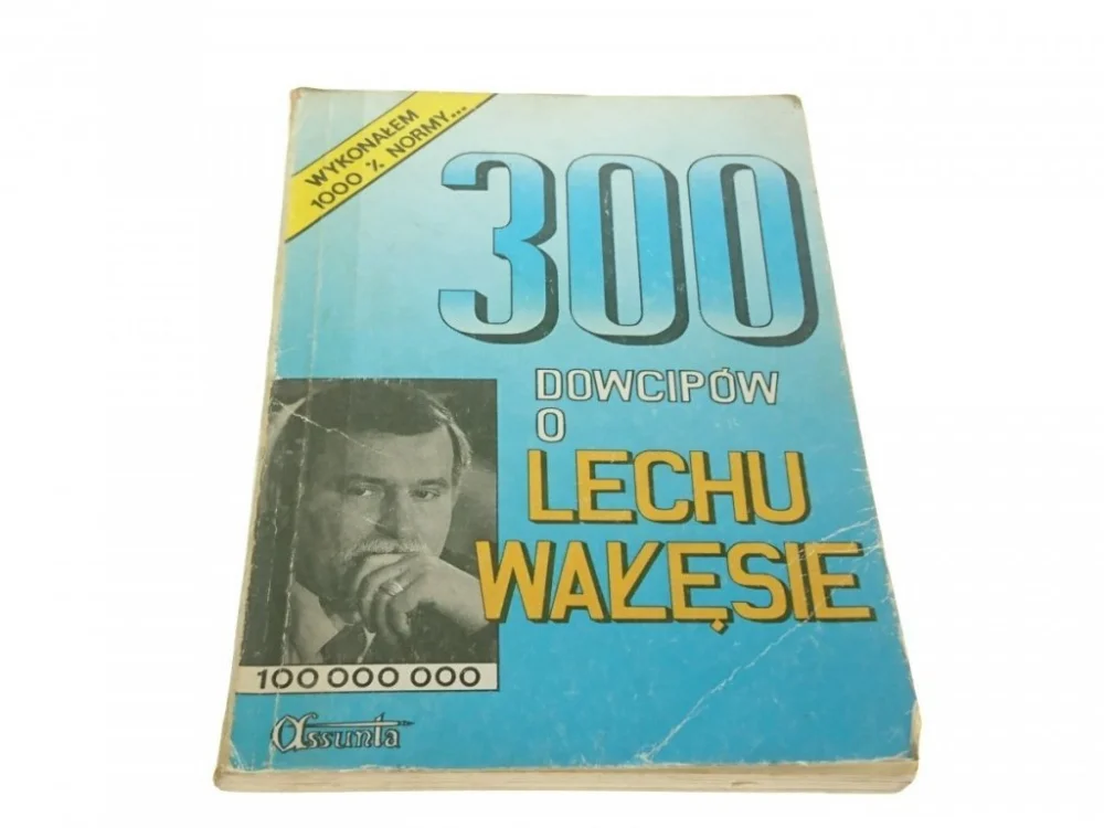 300 DOWCIPÓW O LECHU WAŁĘSIE 1992 Nowość