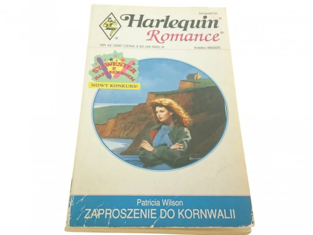 ZAPROSZENIE DO KORNWALII - Patricia Wilson 1996 Dodaj do koszyka