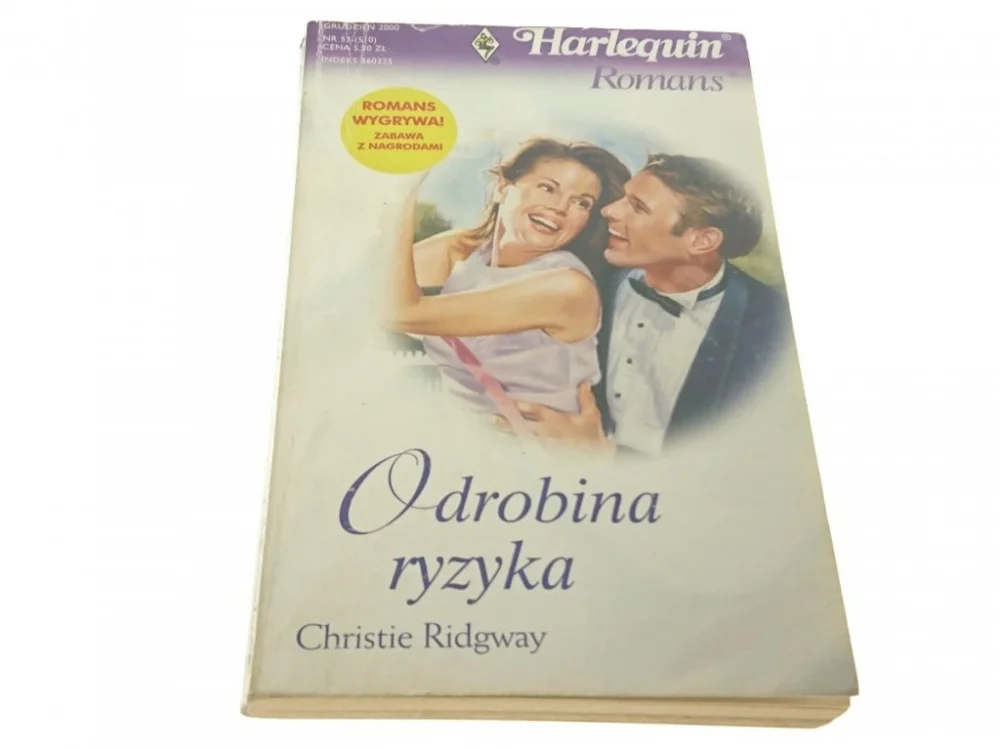 Cena promocyjna ODROBINA RYZYKA - Christie Ridgway 2000