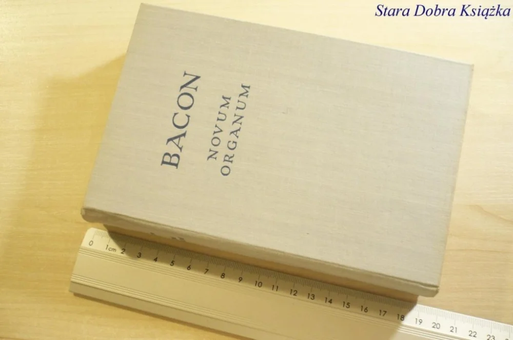 Nie przegap NOVUM ORGANUM - Franciszek Bacon 1955