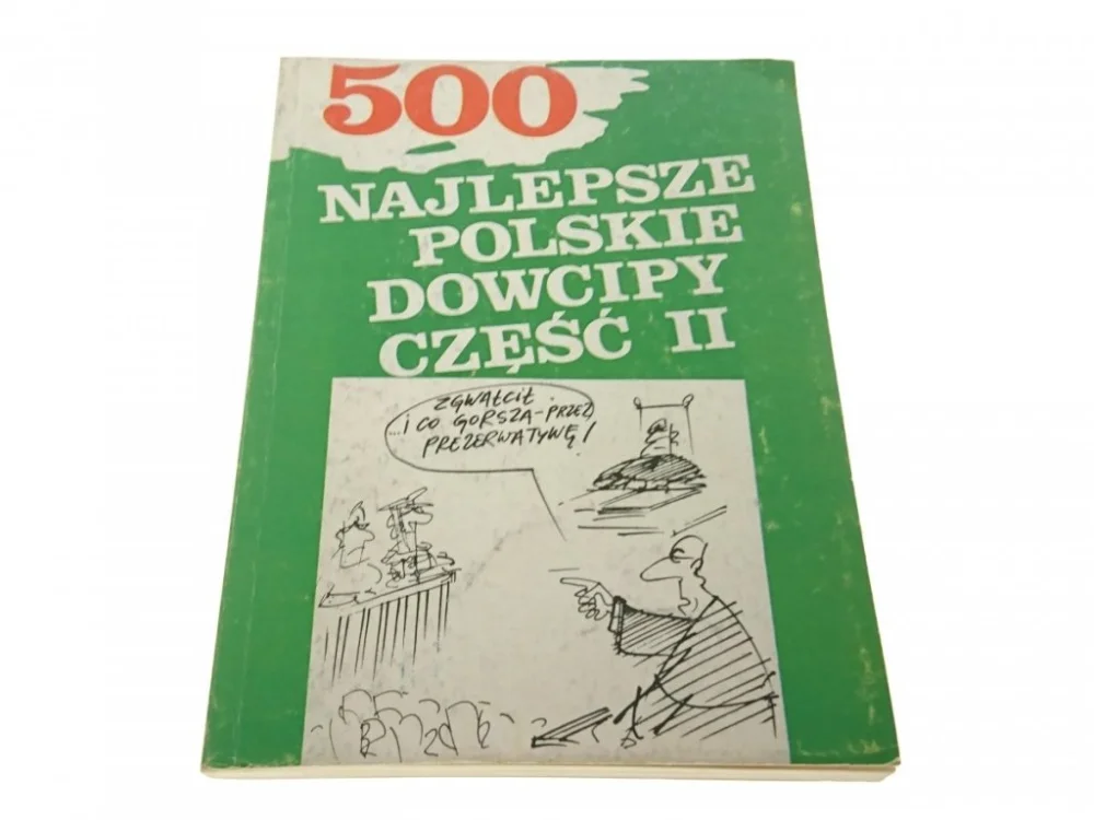 500 NAJLEPSZE POLSKIE DOWCIPY CZĘŚĆ II 1991 Wysoka jakość