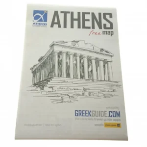 ATHENS. FREE MAP. MAPA Z REKLAMAMI Do wyczerpania zapasów