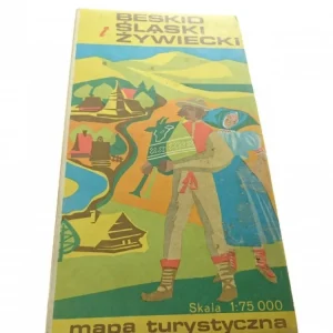 BESKID ŚLĄSKI I ŻYWIECKI. MAPA TURYSTYCZNA 1984 Cena promocyjna