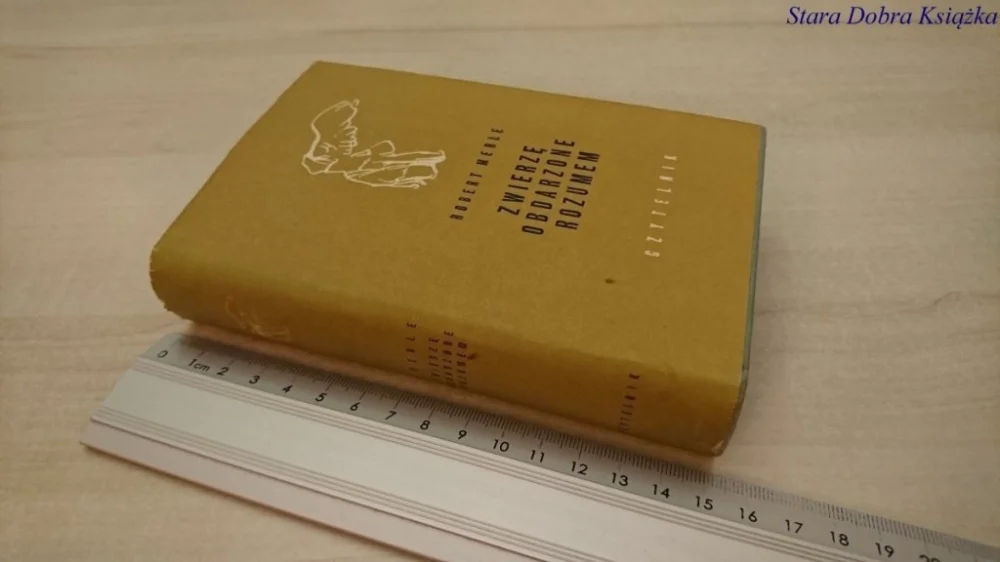 ZWIERZĘ OBDARZONE ROZUMEM - Robert Merle 1971 Obniżka ceny