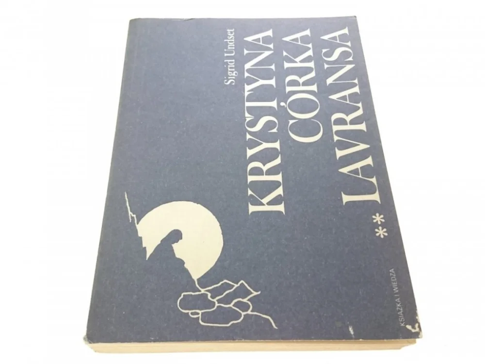 KRYSTYNA CÓRKA LAVRANSA TOM II - Undset 1986 Kup teraz