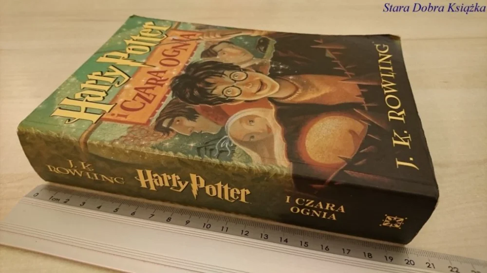 HARRY POTTER I CZARA OGNIA - J. K. Rowling 2001 Taniej