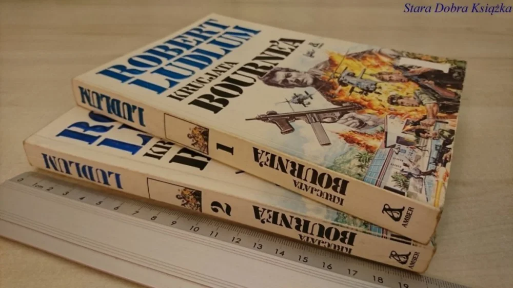 Najlepsza cena KRUCJATA BOURNE'A CZĘŚĆ 1 i 2 - Robert Ludlum 1991
