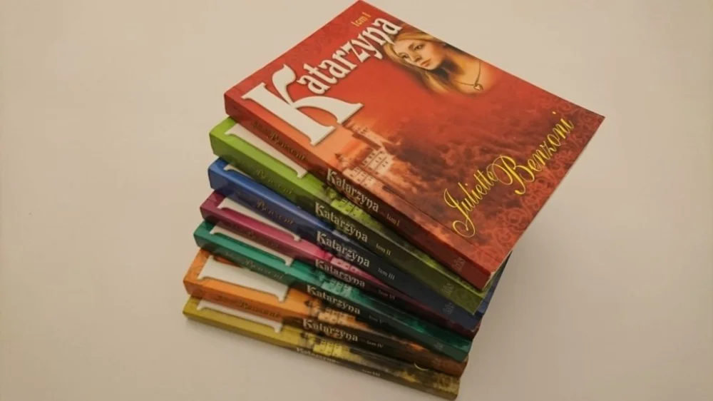 Super okazja KATARZYNA TOMY OD 1 DO 7 - Juliette Benzoni 2008