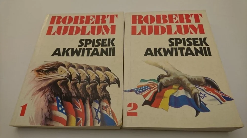 SPISEK AKWITANII CZĘŚĆ 1 i 2 - Robert Ludlum 1992 Ostatnia szansa