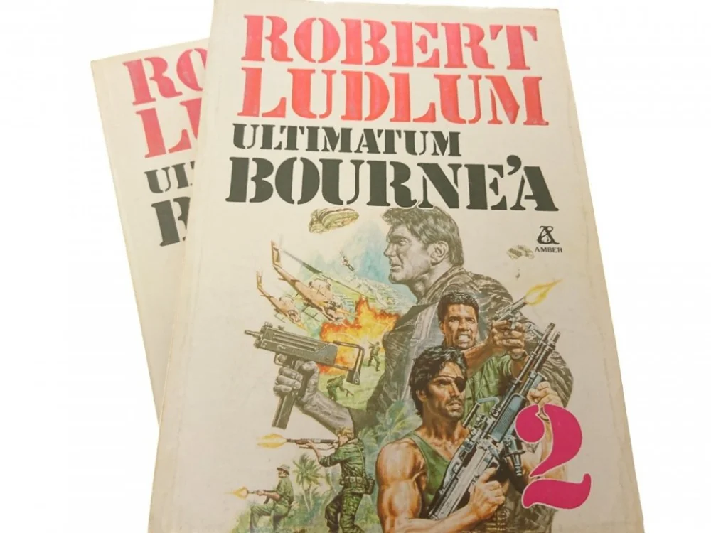 Wysoka jakość ULTIMATUM BOURNE'A CZĘŚĆ 1 i 2 Robert Ludlum 1991