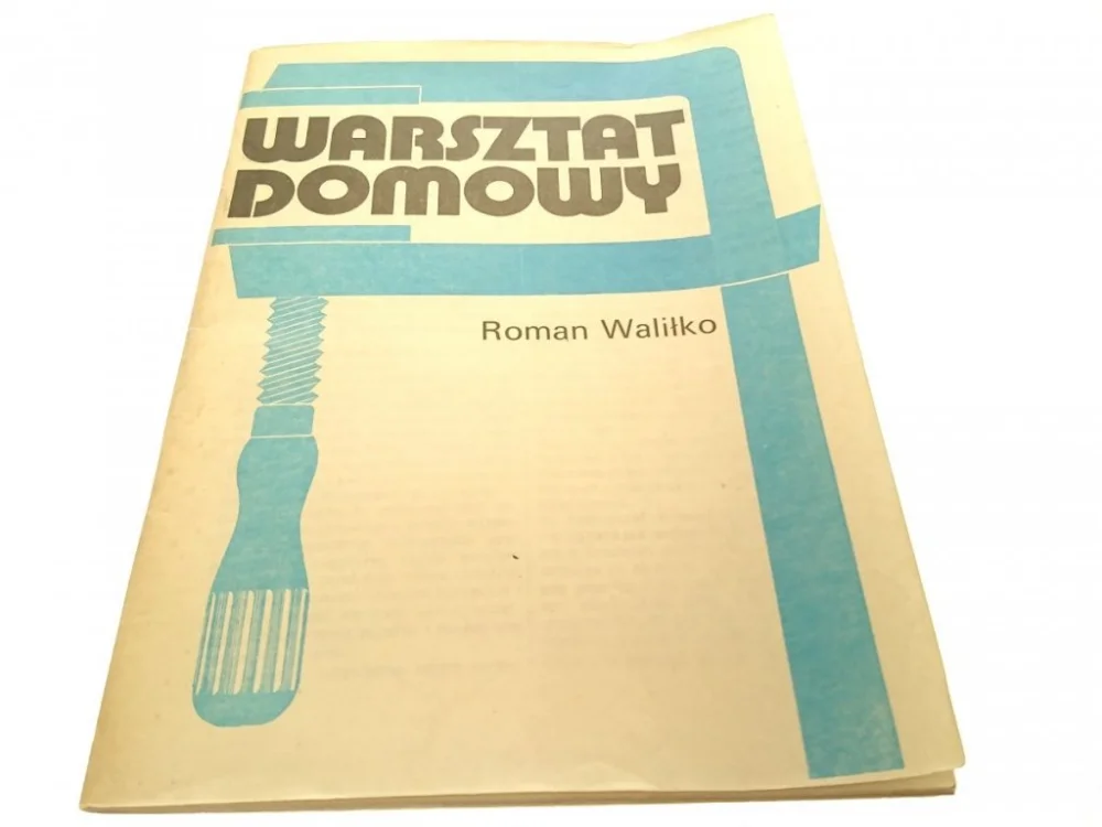 Promocja WARSZTAT DOMOWY - Roman Waliłko 1989