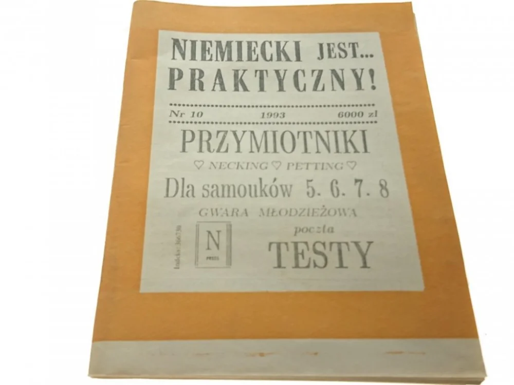 Dodaj do koszyka NIEMIECKI JEST... PRAKTYCZNY! NR 10/1993